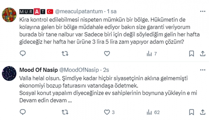 Eski milletvekili Metin Külünk, kirada yüzde 25 uygulaması devam etmeli dedi! Ev sahiplerinden tepki gecikmedi!