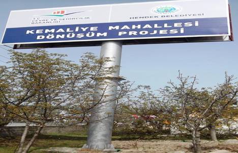 hendek kemaliye mahallesi kentsel dönüşüm