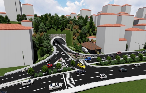 Eyüpsultan Silahtarağa Tüneli'nde çalışmalar başladı!