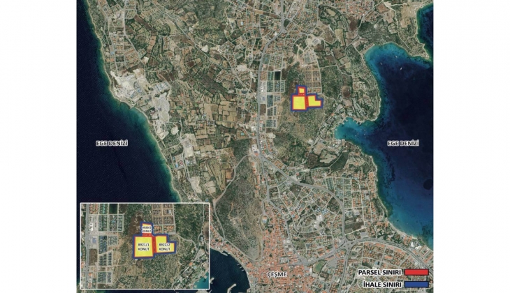 Emlak Konut Çeşme Dalyan daki arsası için yüklenici firma ile anlaştı!