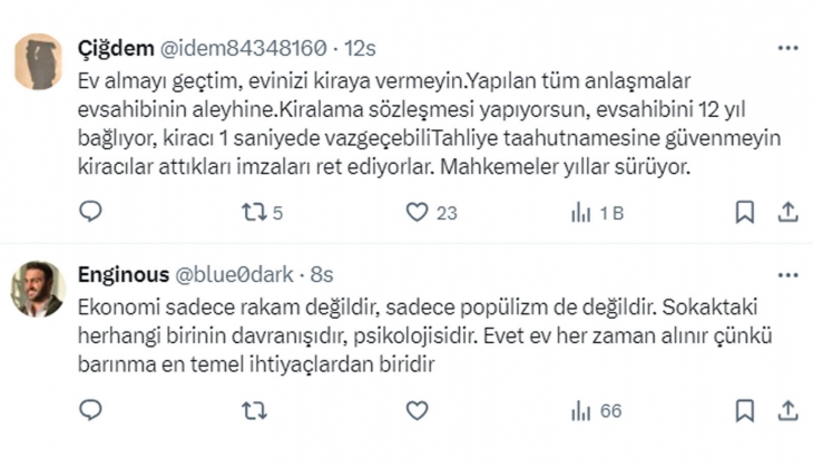 Ekonomist Atilla Yeşilada Konuta yatırım yapan binlerce kerizin acısı artmasın dedi! Ev sahiplerinden tepki geldi!