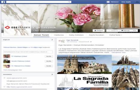 Ege Seramik, Facebook’ta!
