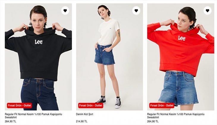 Lee’de yüzde 20 indirimli outlet fırsatları! İşte 23 eylül 2022 Lee fiyat listesi