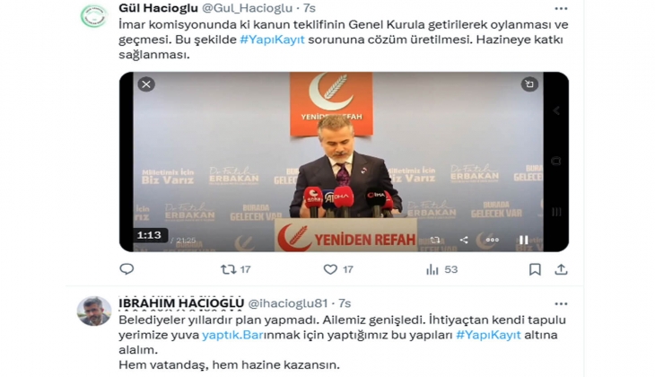 İmar Yasasına Takılanlar Derneği nden açıklama: Kentsel dönüşümden önce yapı kayıt düzenlemesi gerekiyor! 