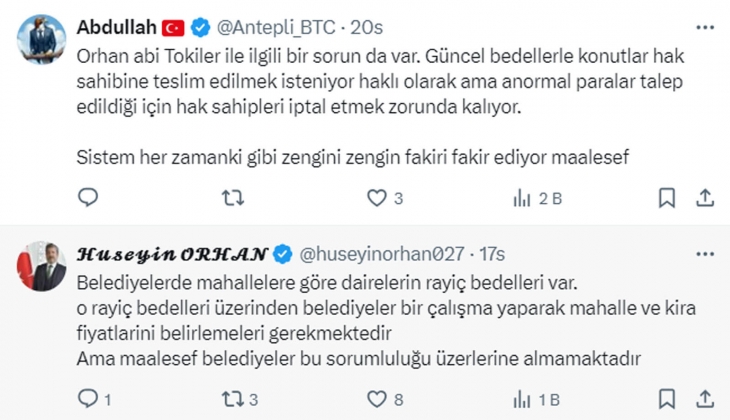 Belediyeler acilen kamu arsalarını imara açıp maliyetine konut üretmeli! 