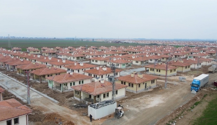 Türkiye'nin ilk kırsal uydu kenti deprem bölgesinde hayata geçirildi!