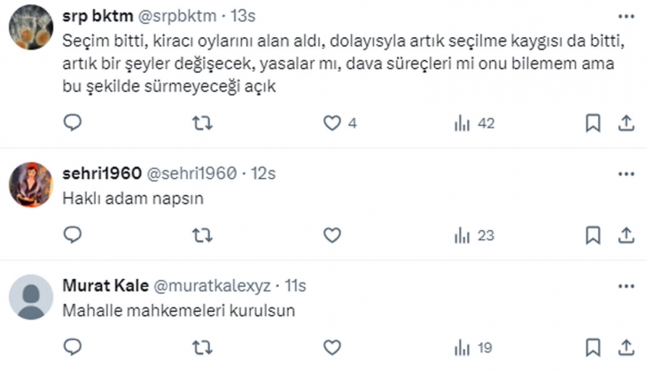 Şu an adliyeler sadece kira davalarına baksa yine yıllarca bitiremez!