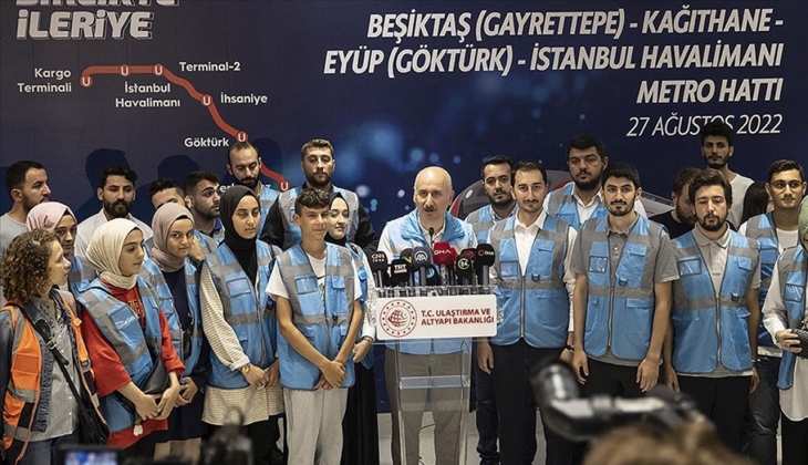 Kağıthane-İstanbul Havalimanı metrosu Kasım'da açılacak! Bakan Karaismailoğlu açıkladı!