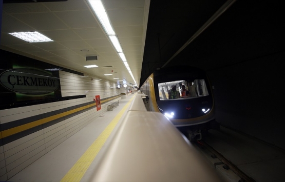 Üsküdar-Ümraniye-Çekmeköy Hattı nın test seferleri sürüyor!