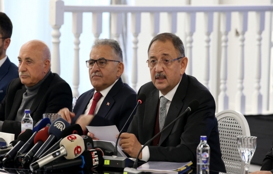 Mehmet Özhaseki den kentsel dönüşüm açıklaması!
