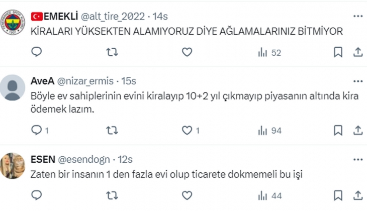 Paylaşımlı evlerin kirası bile 15 bin TL lerde! Ev sahiplerine vergi gelirse kiralar uçar!