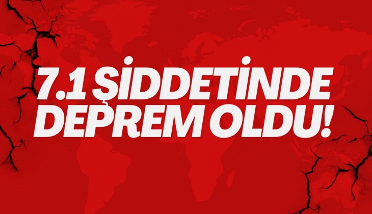 SON DAKİKA: Endonezya'da 7,1 şiddetinde deprem oldu!