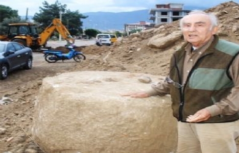 Ödemiş'te Roma dönemine ait kalıntılar bulundu!