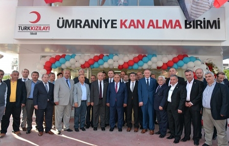 Ümraniye Kızılay Hizmet Binası ve Kan Alma Merkezi açıldı!