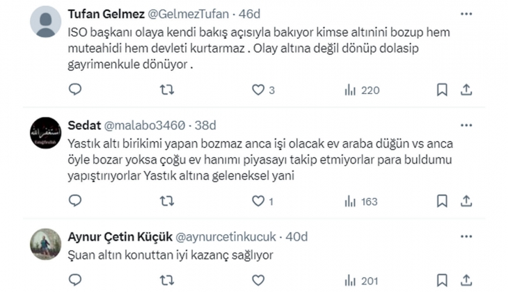 Ekonomistten evdeki altınları konuta çevirecek model uyarısı: Altınların bozulması için vatandaşa prim ödenmeli!