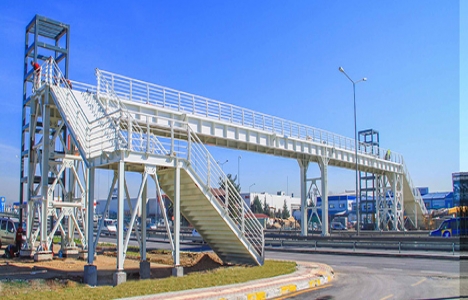 Kocaeli'ye 3 yeni yaya köprüsü inşa edilecek!