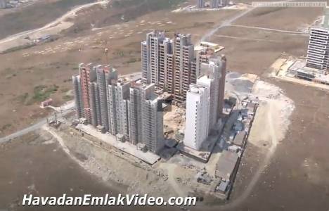 Ispartakule Unikonut projesinin havadan yeni görüntüleri!