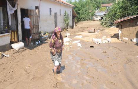 Edirne Uzunköprü'de 60, köylerde 80 evi su bastı!