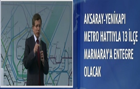 Aksaray Yenikapı Metro Hattı açılış töreni canlı yayında!