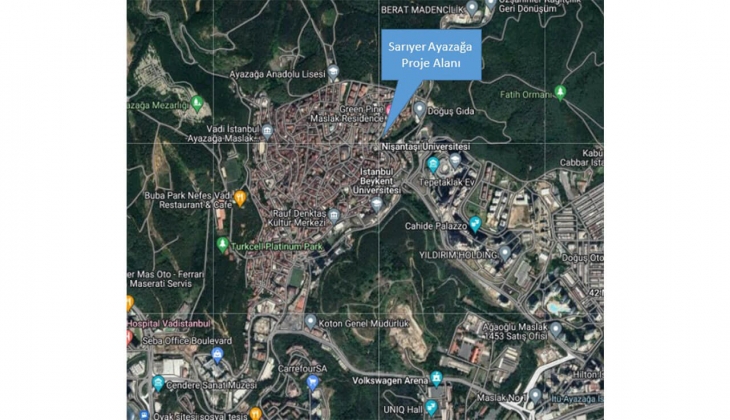 Sarıyer Ayazağa da kentsel dönüşüm başlıyor!