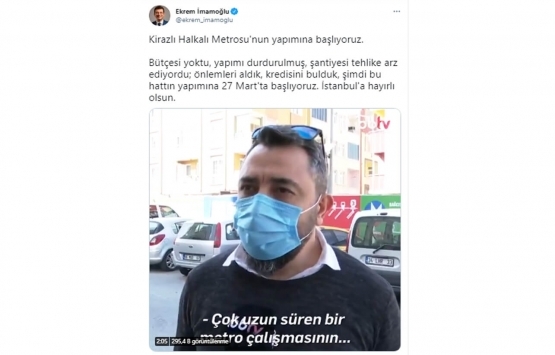 Kirazlı-Halkalı Metro Hattı 2023 ün ilk yarısında tamamlanacak!