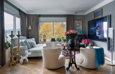 İşte Siren Ertan ın Bebek teki yalı dairesi!