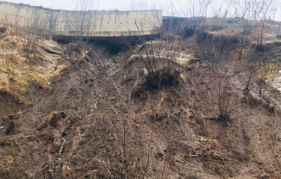 Ordu da heyelan nedeniyle 12 bina boşaltıldı!