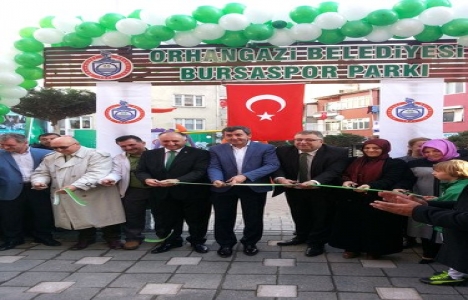 Bursaspor Taraftar Parkı açıldı!