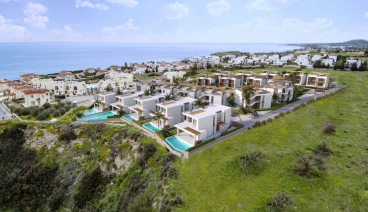Sunsetbay Girne’de 179 bin 900 sterlinden başlayan fiyatlarla! Yüzde 40 peşinatla 84 ay vade imkanı!