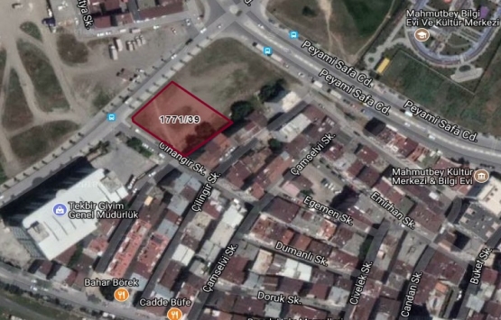 Mahmutbey de 10.1 milyon TL ye satılık iş merkezi imarlı arsa!