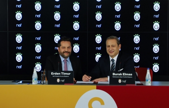 Galatasaray ın stat sponsoru Nef oldu!