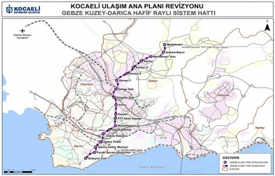 Gebze-Darıca Metro Hattı nın temeli 20 Ekim de atılacak!