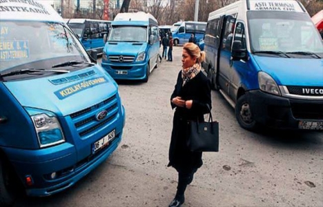 Güvenpark'ta dolmuş sorunu!