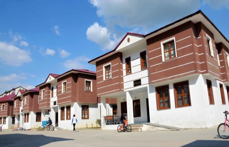 Bitlis'te villa şeklinde 5 sevgi evi açıldı!