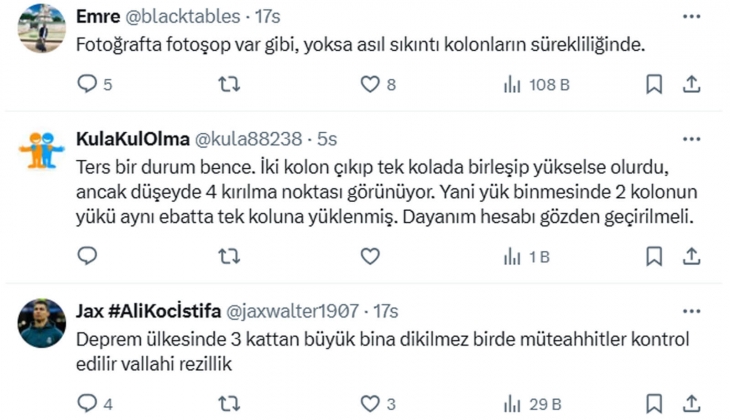 Polis okulu arazisinde yükselen Mandarin Oriental Etiler inşaatıyla gündemde! Bu kolonlar normal mi?