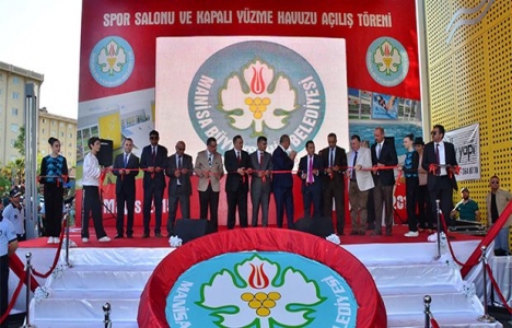 Manisa'da dev spor tesisi açıldı!