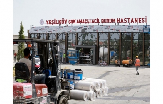 Yeşilköy deki pandemi hastanesi 31 Mayıs ta açılıyor!