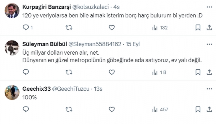 Mehmet Aslan dan Galatasaray Adası açıklaması: En az 1 milyar dolar eder!
