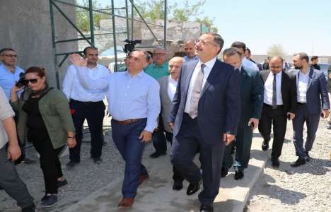 Mehmet Özhaseki Dicle Vadisi rekreasyon alanını inceledi!