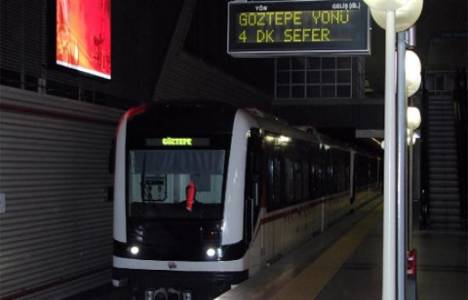 İzmir metrosunda Göztepe istasyonu hizmete açıldı!