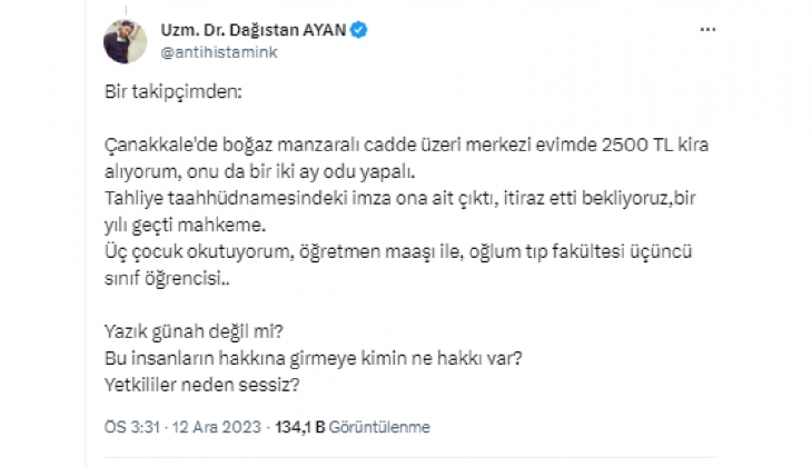 Ev sahipleri: Kira fiyatları geriliyorsa yüzde 25 sınırı kaldırılsın!