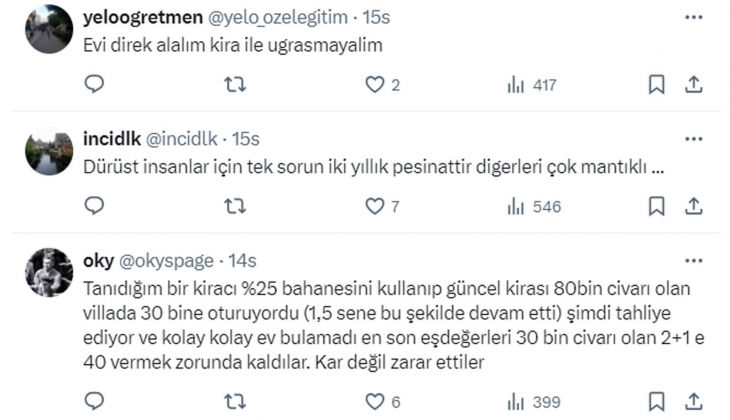 Kiracılardan istenenler değişti: Kredi indeks raporu, adli sicil kaydı, 2 yıllık peşin kira ödemesi! Ev sahipleri dikkat