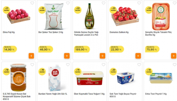 Migros ta yüzde 60 a varan indirim! Sızma zeytinyağı 189, sucuk 69, 2 kg pirinç 34 TL! İndirimi duyan koştu!