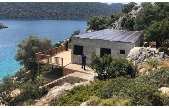 Antalya Demre'de sit alanına inşa edilen villa mühürlendi!