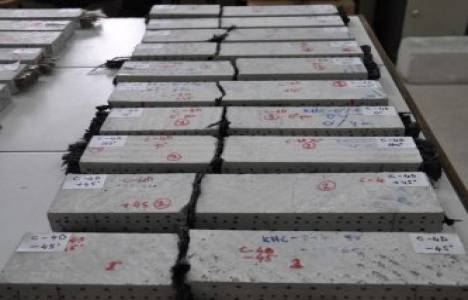 Erciyes Üniversitesi betonu iplikle sağlamlaştırdı!