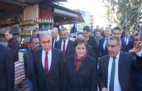 Fatma Güldemet Sarı'dan, Yüreğir'deki dönüşüm bölgesine ziyaret!