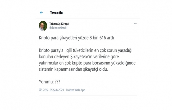 Türkiye de kripto para şikayetleri arttı! 
