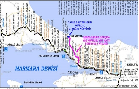 Gebze-Sabiha Gökçen-3. Köprü Tren Hattı geliyor!