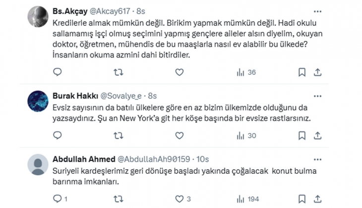 TCMB eski Başekonomisti Kara: 55-64 yaş grubunun barınma endişesinin gençlere göre daha yüksek olduğu tek OECD ülkesiyiz