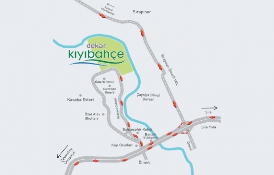 Çekmeköy Dekar Kıyıbahçe ulaşım!